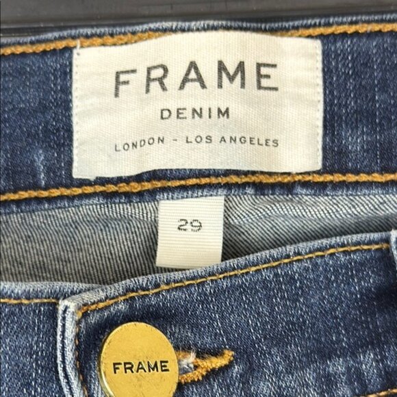 Frame Le Skinny de Jeanne Crop Size 29 - Picture 3 of 10
